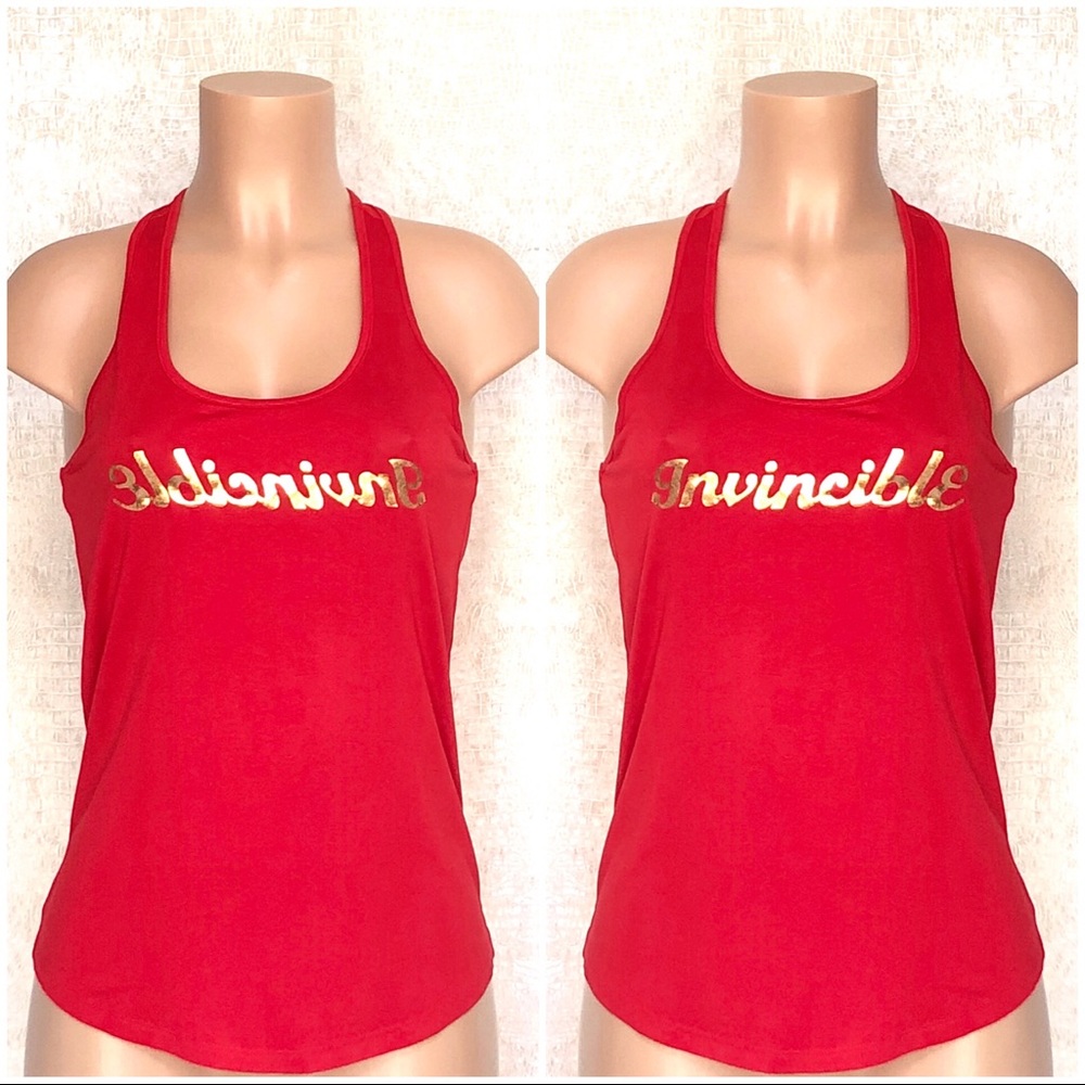 ❤️ De Vos Fashion Tank Top with mirror message